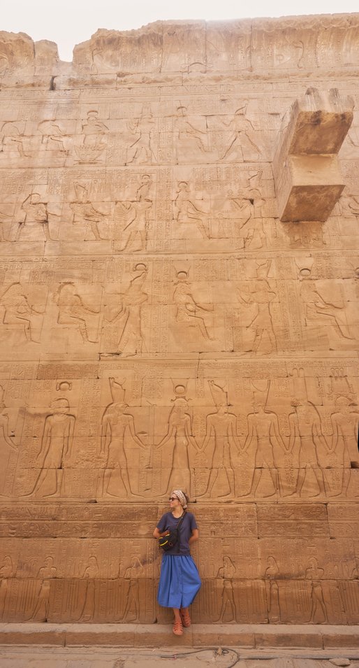 Templo Edfu, Nilo, Egipto