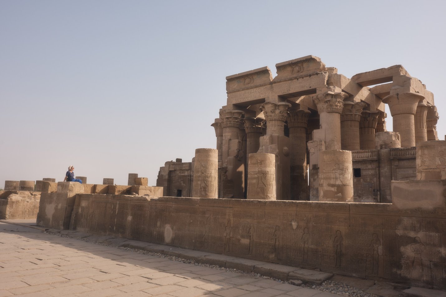 Templo Nilo: Kom Ombo, Egipto, 2023