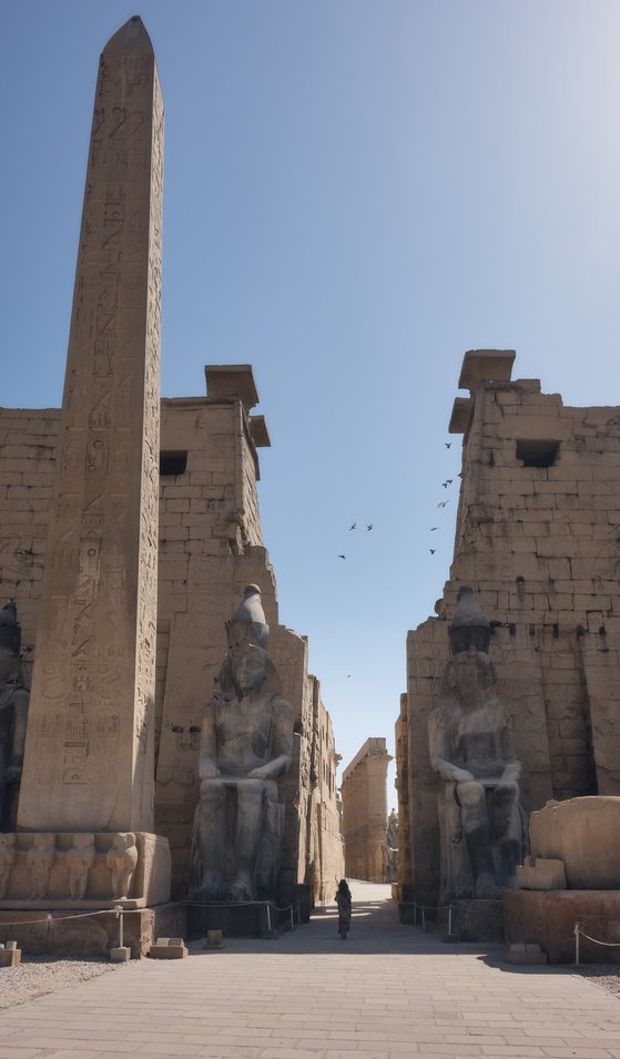 Templo de Luxor, en Egipto