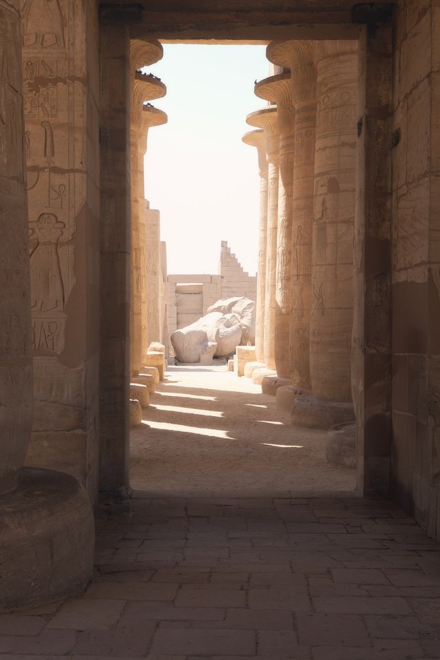 Ramesseum, Luxor, Egipto