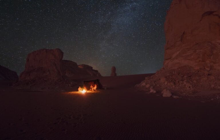 Desierto blanco de noche, Egipto