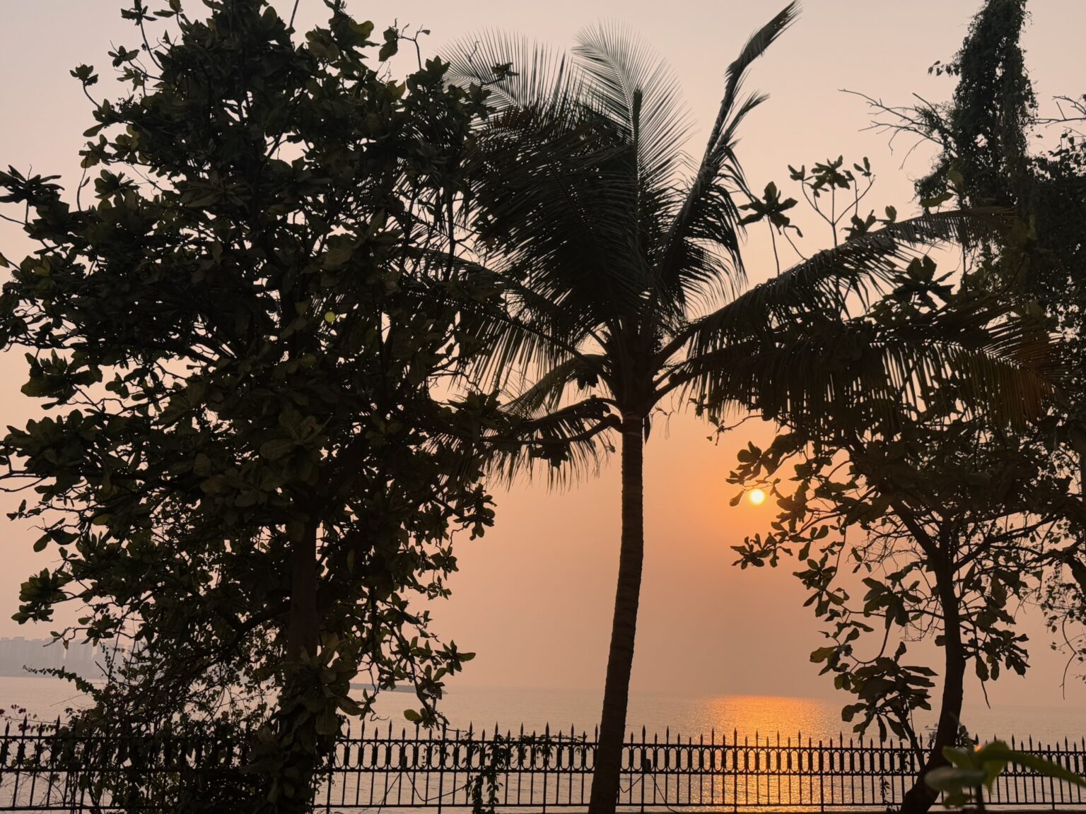 Atardecer en Bombay