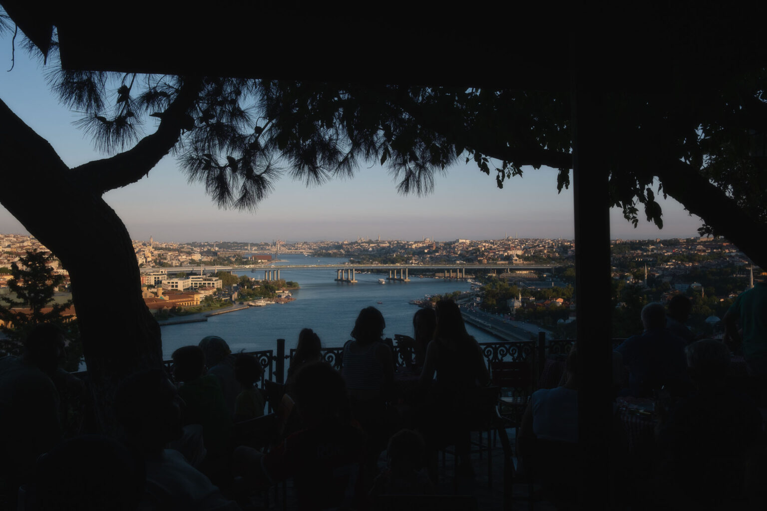 Vistas desde el Café de Pierre Lotti
